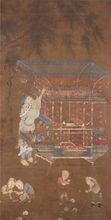 计盛《货郎图轴》